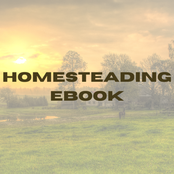 The Homesteader's eBook: Sustainable Living for a Healthier Future