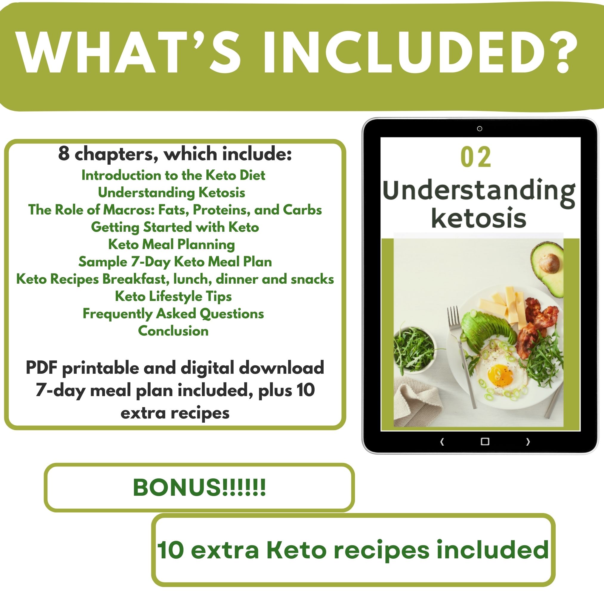 Keto eBook- Keto Made Easy: Your Ultimate Guide to the Ketogenic Lifestyle - Image 5