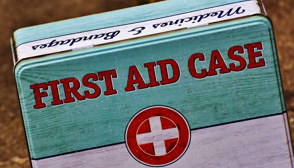 first aid, can, tin can