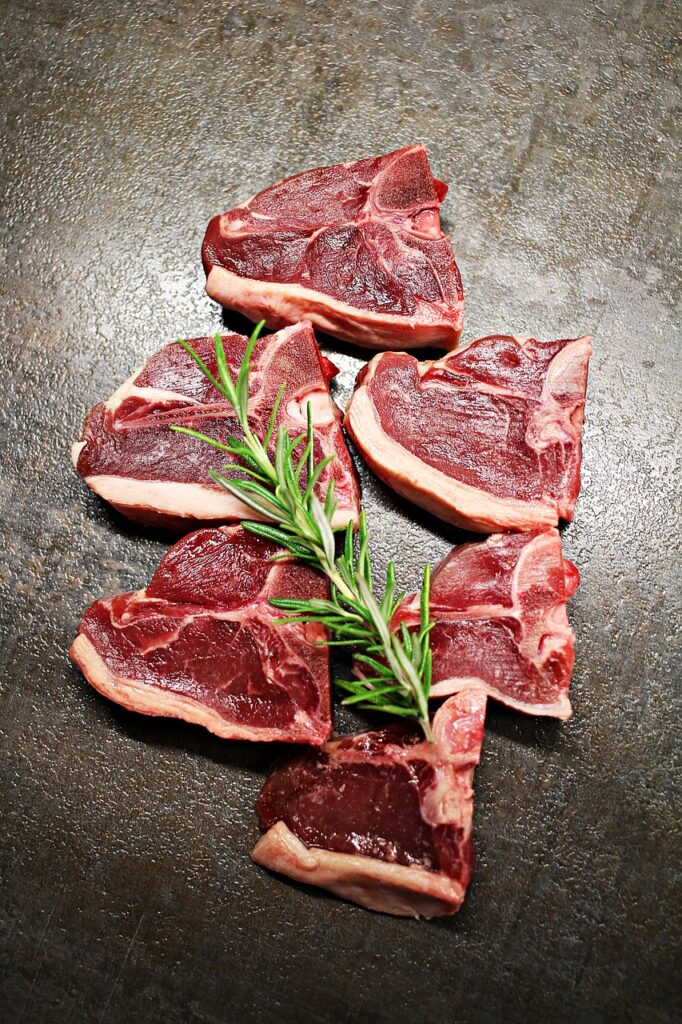 lamb, lamb meat, flesh