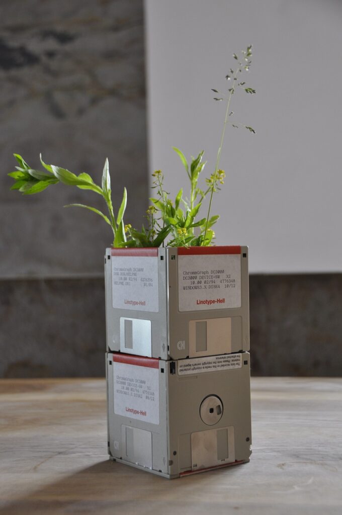 diy, diskettten, upcycle